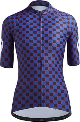 Black Sheep Cycling Women's Finish Line Essentials  Jersey SS21 - blu scuro, blu scuro