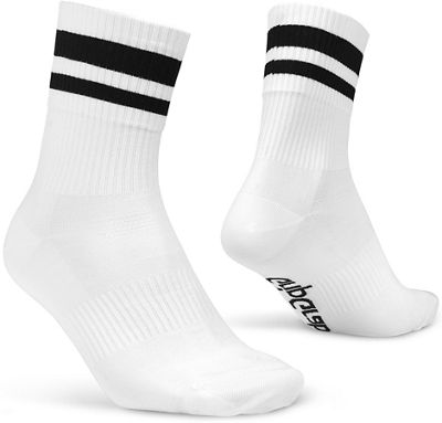 GripGrab Original Stripes Crew Socks AW21 - White - S}, White