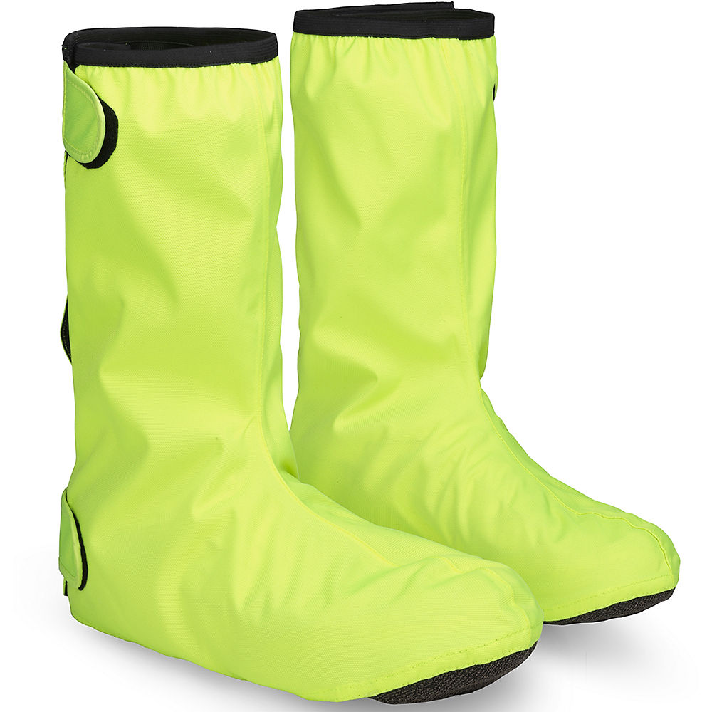 GripGrab DryFoot WP Everyday Overshoess 2 AW21 - Yellow Hi-Vis - L}, Yellow Hi-Vis