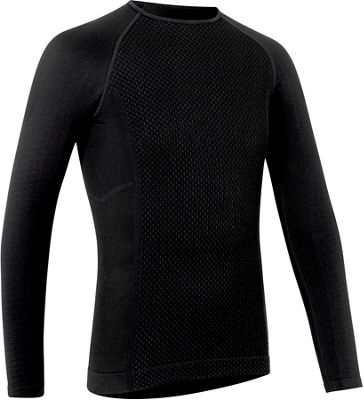 GripGrab Expert Seamless LS Thermal Base Layer 2 AW21 - Black - XS/S}, Black