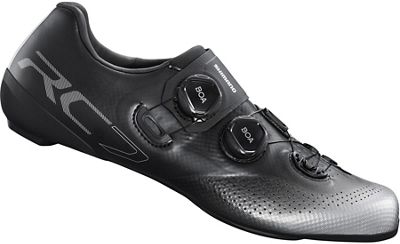 Shimano RC7 Road Shoes (RC702) 2021 - Black - EU 44}, Black