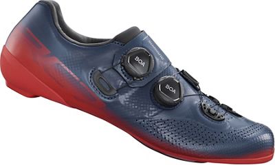 Shimano RC7 Road Shoes (RC702) 2021 - Red - EU 44}, Red