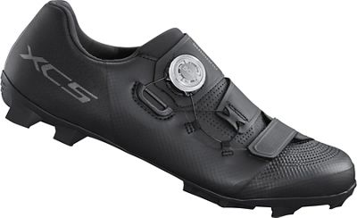 Shimano XC5 (XC502) MTB SPD Shoes 2021 - Black - EU 43}, Black