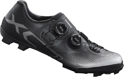 Shimano XC7 Carbon MTB SPD Shoes (XC702) 2021 - Black - EU 47.3}, Black