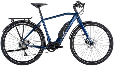 Ridley RES U500 Altus Mens Urban E-Bike 2022 - Blue - L}, Blue