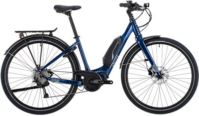 Ridley RES U500 Altus Womens Urban E-Bike 2022 - Blue - L}, Blue