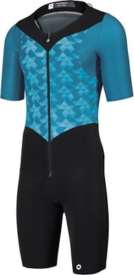 Assos Triator SS Cycling Speedsuit - Adamant Blue, Adamant Blue