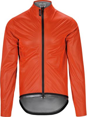 Assos EQUIPE RS Targa Cycling Rain Jacket - Propeller Orange - XL}, Propeller Orange