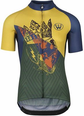 Assos Fastlane Wyndymilla SS Cycling Jersey SS21 - Monarch - XXXL, Monarch