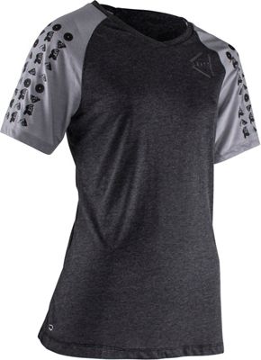 Leatt Women's MTB AllMtn 2.0 Jersey - BLK - XXL}, BLK