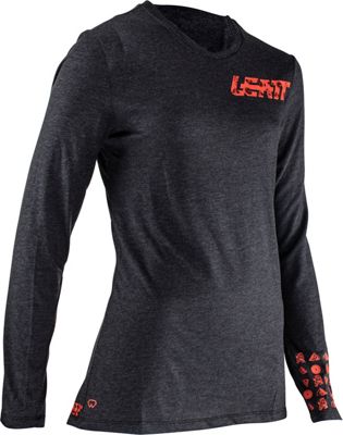 Leatt Women's MTB Gravity 2.0 Jersey - BLK, BLK
