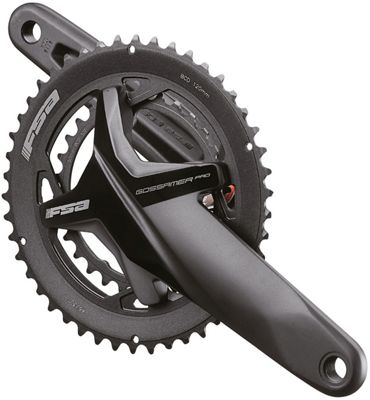 FSA Gossamer Pro 386 Evo Road Chainset - Black - 46.30T, Black