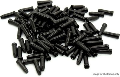 Transfil Cable End Crimps (10 Pack) - Black, Black