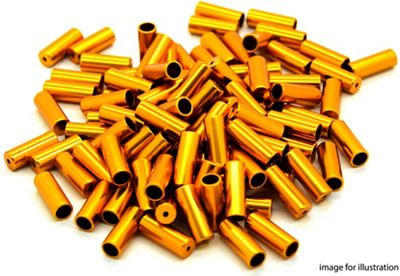 Transfil Self Locking Gear Ferrules 4mm (10 Pack) - Gold, Gold