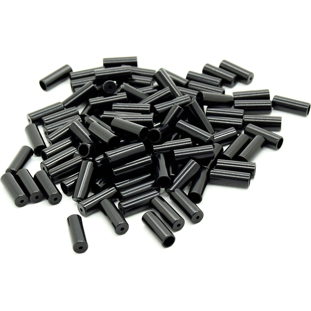 Transfil Gear Cable Casing Caps 4mm (Trade Pack) - Negro, Negro