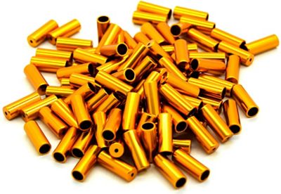 Transfil Gear Cable Casing Caps 4mm (Trade Pack) - Gold - 4mm}, Gold