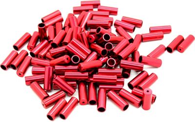 Transfil Gear Cable Casing Caps 4mm (Trade Pack) - Red - 4mm}, Red