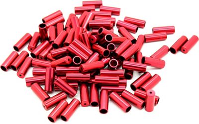 Transfil Brake Cable Casing Caps 5mm (Trade Pack) - Red - 100 pack, Red