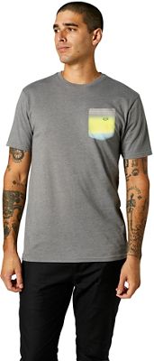Fox Racing Pyre Short Sleeve Pocket Premium Tee 2021 - grafite melange - XXL, grafite melange