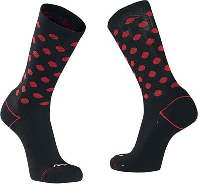 Northwave Core Cycling Sock AW21 - Nero/Rosso - M, Nero/Rosso