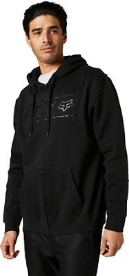 Fox Racing Pinnacle Zip Fleece Hoodie - nero - M, nero