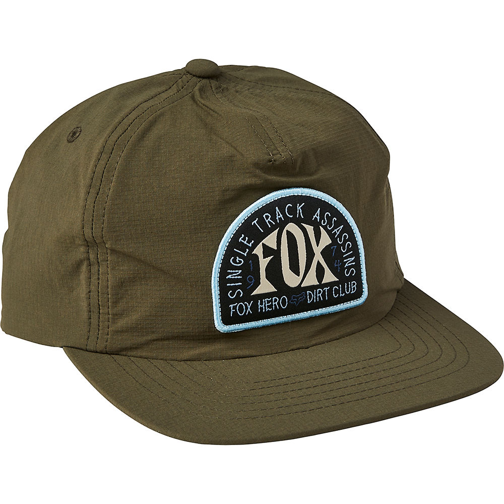 Fox Racing Single Track Snapback Hat AW21 - Fatigue foncé, Fatigue foncé
