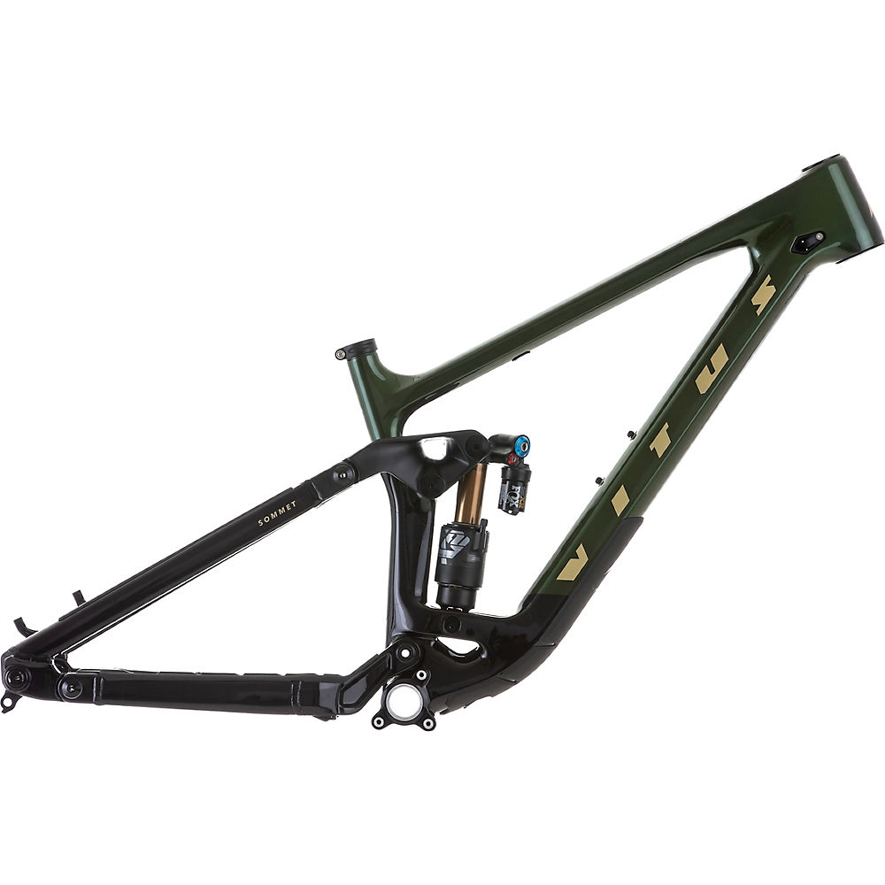 Cuadro de bicicleta de MTB Vitus Sommet 297 2022 - Racing Green - Black, Racing Green - Black