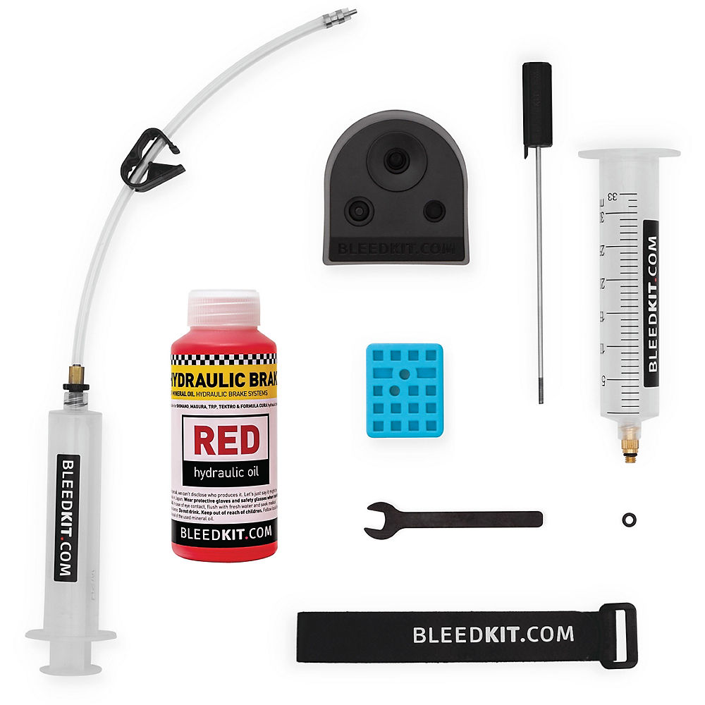 Bleed Kit Premium Plus Shimano Red Bleed Kit Set - 100ml