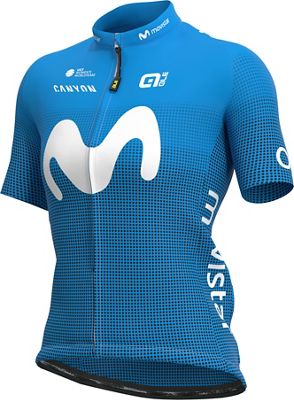 Alé Women's Movistar 2021 PRIME SS Jersey 2021 - Blu, Blu