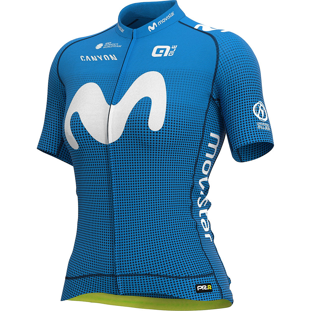 Alé Women's Movistar 2021 PRR SS Jersey 2021 - Azul - XS, Azul