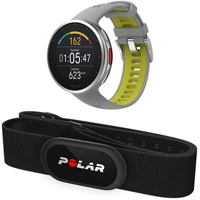 Polar Vantage V2 GPS Watch with Heart Rate - grey lime, grey lime