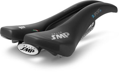 Selle SMP E-Bike Gel Sport Saddle - Black - Large}, Black