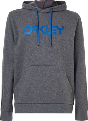 Oakley B1B Hoodie 2.0 - Athletic Grey-Ozone - S, Athletic Grey-Ozone