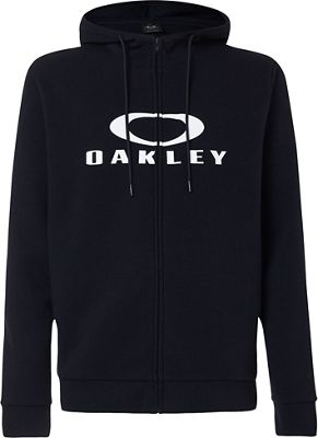 Oakley Bark FZ Hoodie 2.0 - Black-White - L}, Black-White
