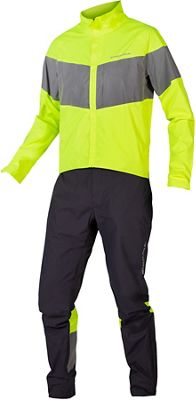 Endura Urban Luminite Waterproof One Piece - HiVizYellow - XL}, HiVizYellow