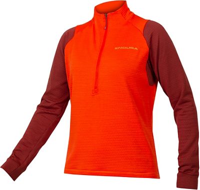 Endura Women's Singletrack Fleece - Paprika - XS}, Paprika
