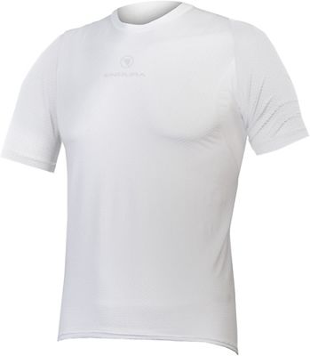 Endura Translite Short Sleeve Base Layer II - White - XL}, White