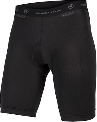 Endura Padded Clickfast Liner Shorts - Black - S}, Black