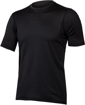 Endura Transloft Short Sleeve Base Layer - Black - L}, Black