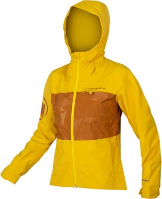 Endura Women's SingleTrack MTB Jacket II - Saffron - XL}, Saffron