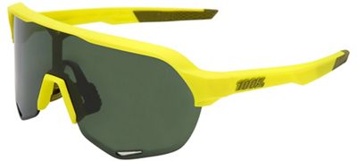 100% S2 Soft Tact Banana Sunglasses - Grey Green Lens, Grey Green Lens