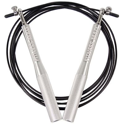 Fitness-Mad Ultra Speed Rope - Black, Black