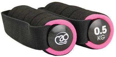 Fitness-Mad Pro Handweight (2 x 0.50Kg) - Pink, Pink