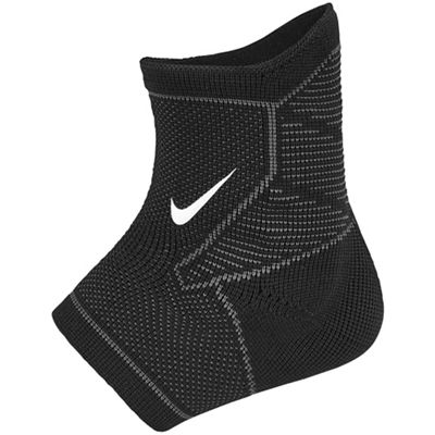 Nike Pro Knitted Ankle Sleeve - Black-Anthracite-White - XL}, Black-Anthracite-White