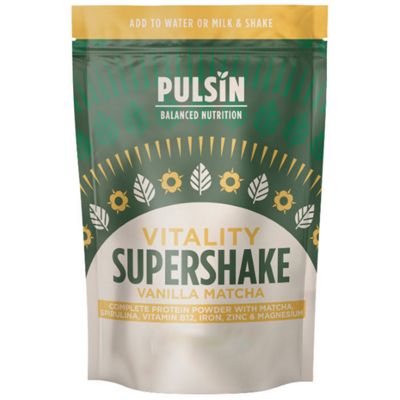 Pulsin Vitality Supershake Vanilla Matcha - 990g