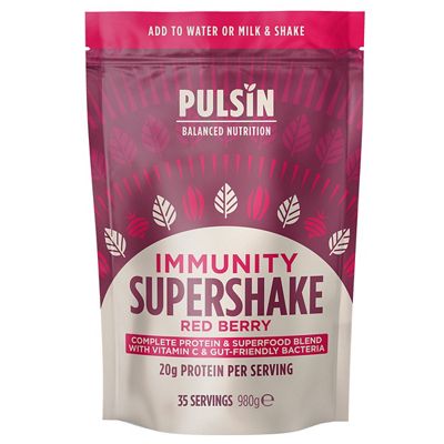 Pulsin Immunity Supershake Red Berry (980g)