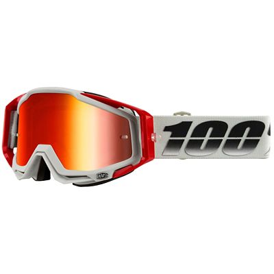 100% Racecraft Goggle Suez Mirror Lens - pale grey, pale grey