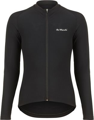 De Marchi Women's Classico Cycling Jersey SS21 - Black - XL}, Black