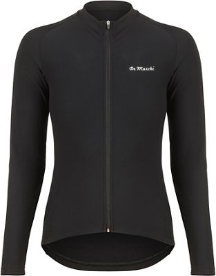 De Marchi Women's Classico Cycling Jersey SS21 - Black - L}, Black