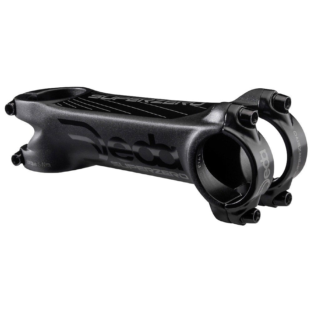 Deda Elementi Superzero Stem - Polished On Black - 82 Deg, Polished On Black